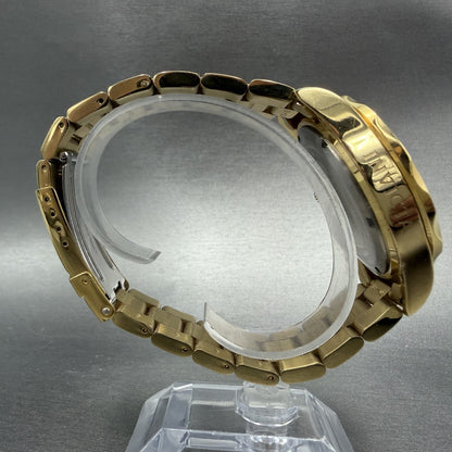 Invicta Dive Watch Men 43mm Champagne Dial Gold Tone Date Round 15032 New Batt8
