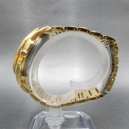 Citizen EcoDrive Corso Watch Men 40mm Silver Dial Gold Tone Date BM749257A6