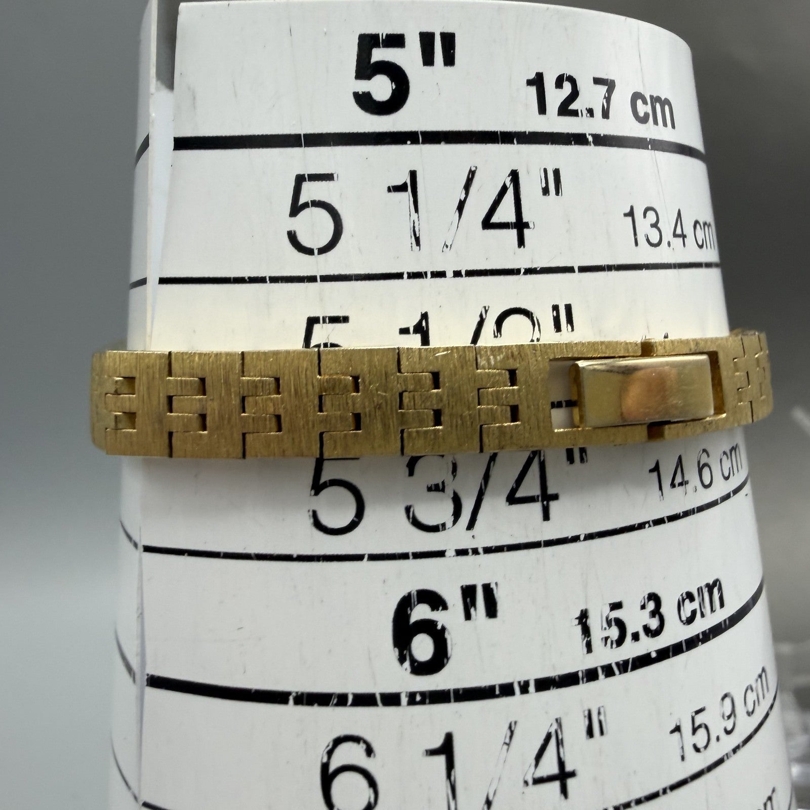 Citizen CQ Watch Women 17mm Champagne Dial Gold Tone Rectangle 3220 New Batt 56410