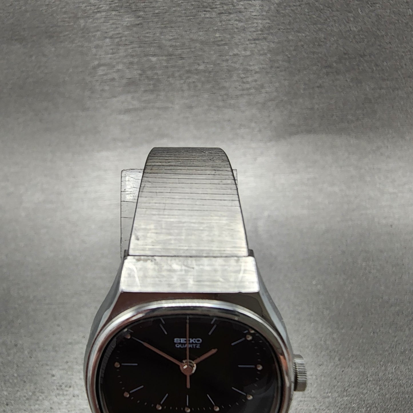Seiko Analog Digital Watch Women 24mm Black Dial Steel E0295200 PARTS5