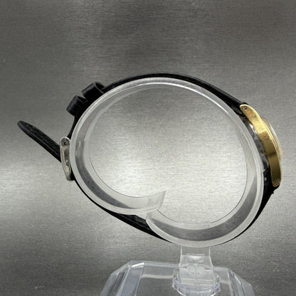 Seiko Watch Women 20mm Silver Dial Gold Tone Round 1421-0119 New Battery8