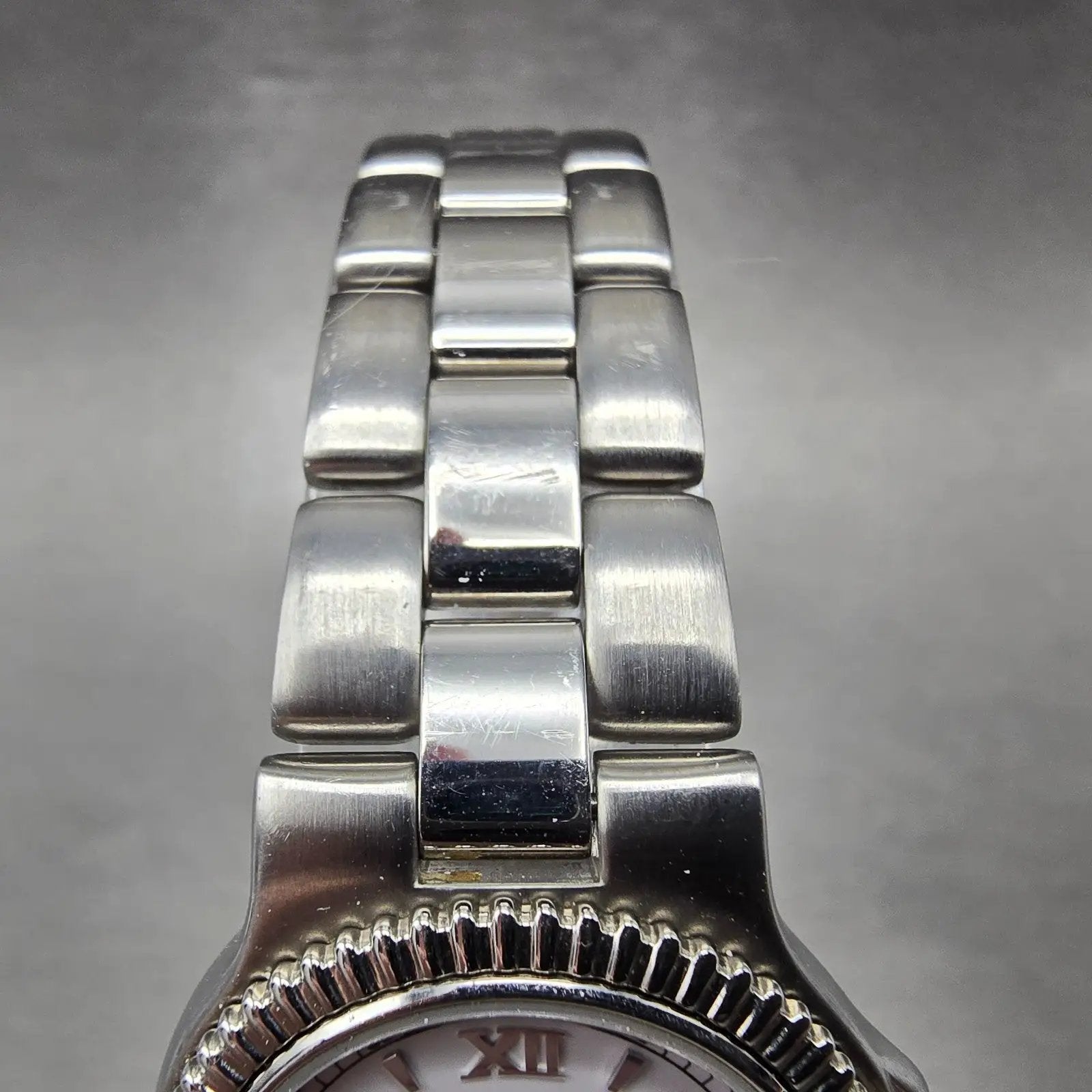 Raymond Weil Watch Women 26mm White Dial Silver Tone Date Round 9270 New Battery5