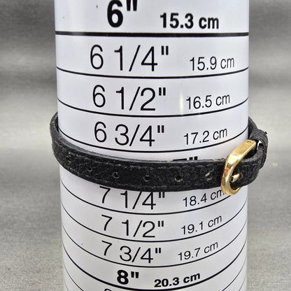 Citizen CQ Watch Women 21mm Black Dial Gold Tone Round 5930-T15740 New Battery9
