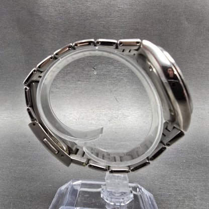 Citizen Eco-Drive Attesa Watch Men 38mm Black Dial Titanium Atomic Date PARTS!!!9