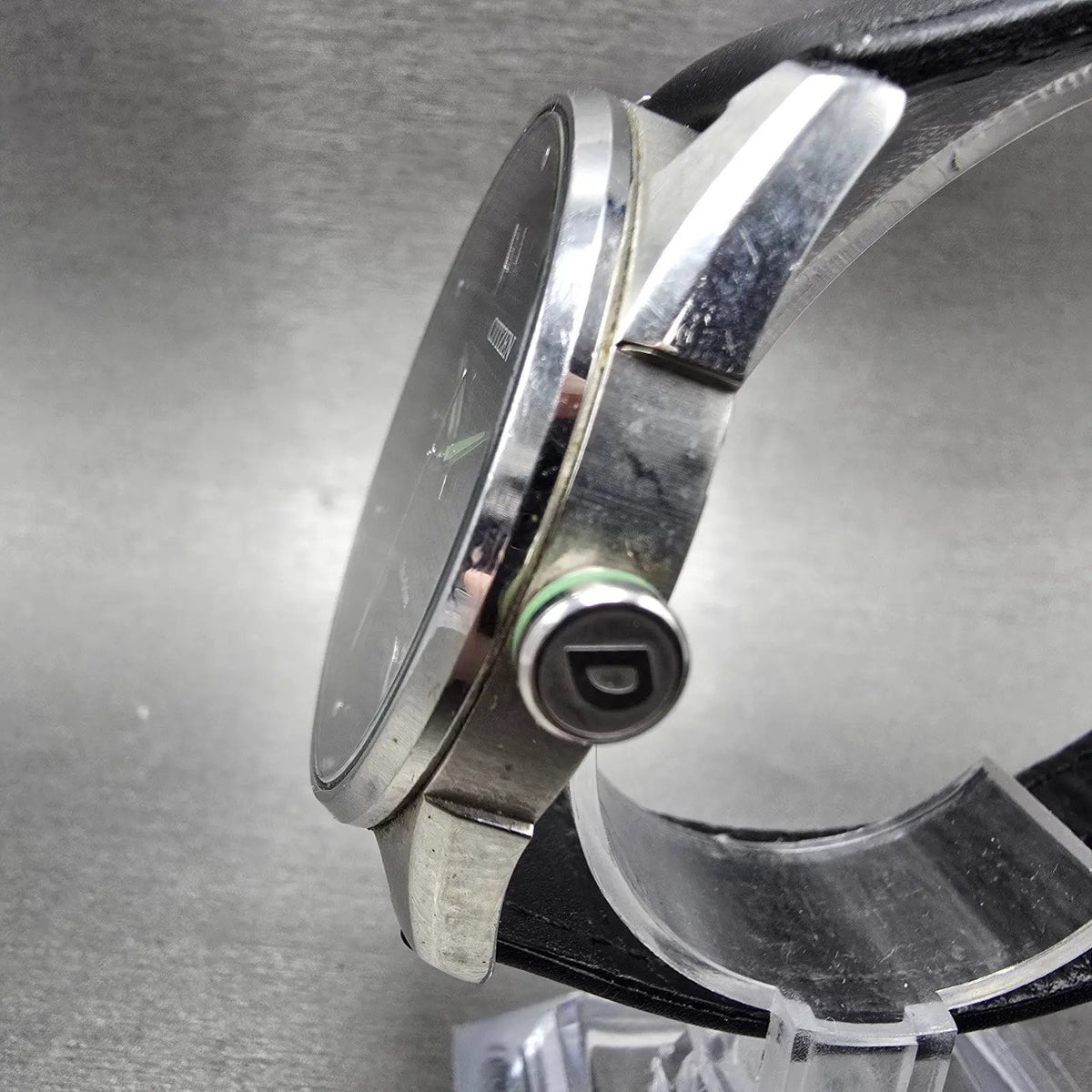 Citizen Eco-Drive CTO Watch Men 42mm Black Dial Silver Date BM6980-08E Runs2