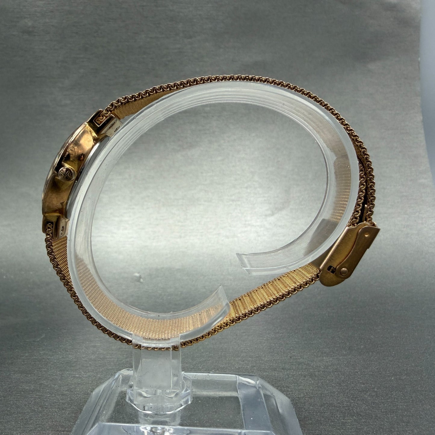 Skagen Watch Women 25mm Brown MOP Dial Rose Gold Tone Round New Batt Mesh Band6
