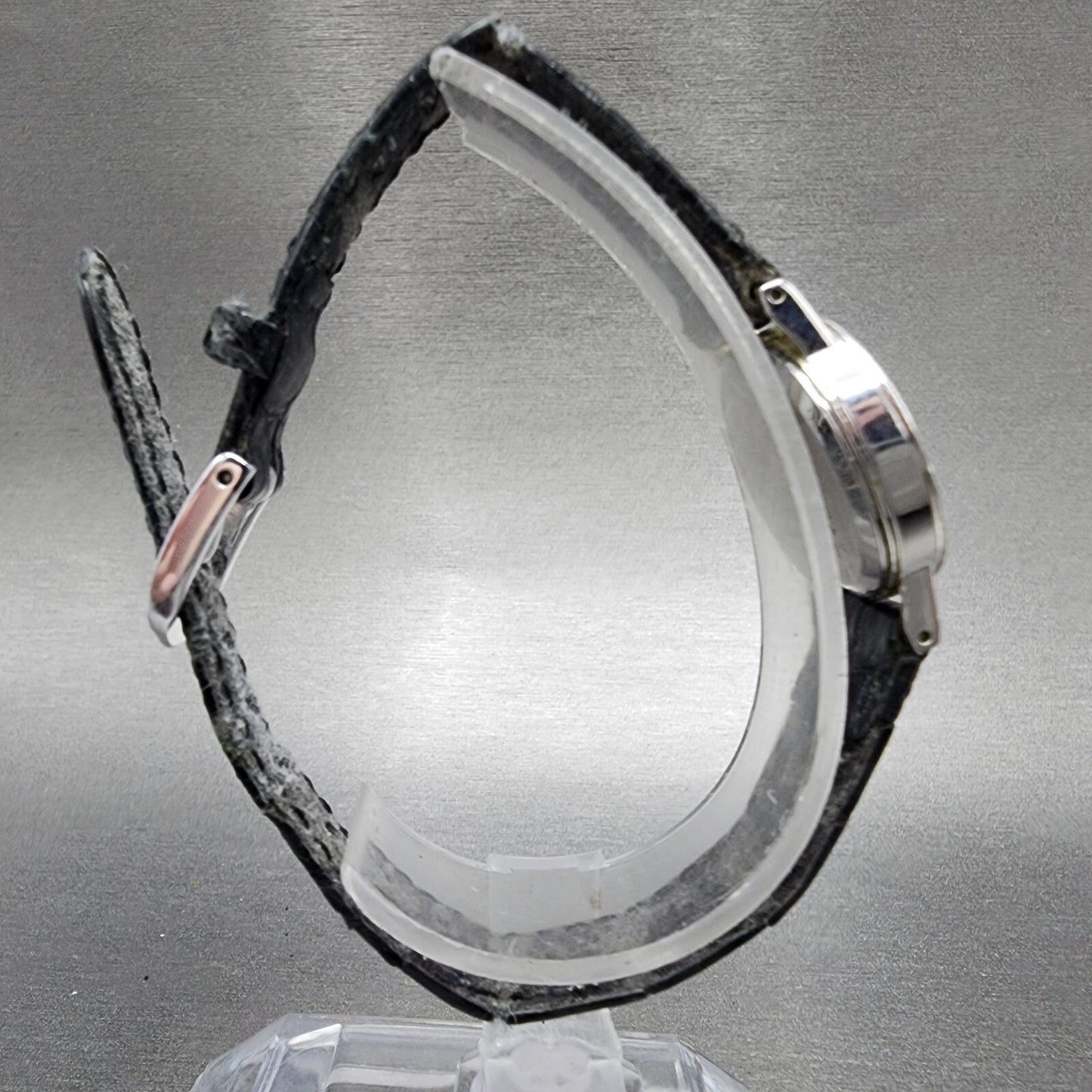 Seiko Watch Women 21mm Silver Dial Silver Tone Round 2C210130 New Battery8