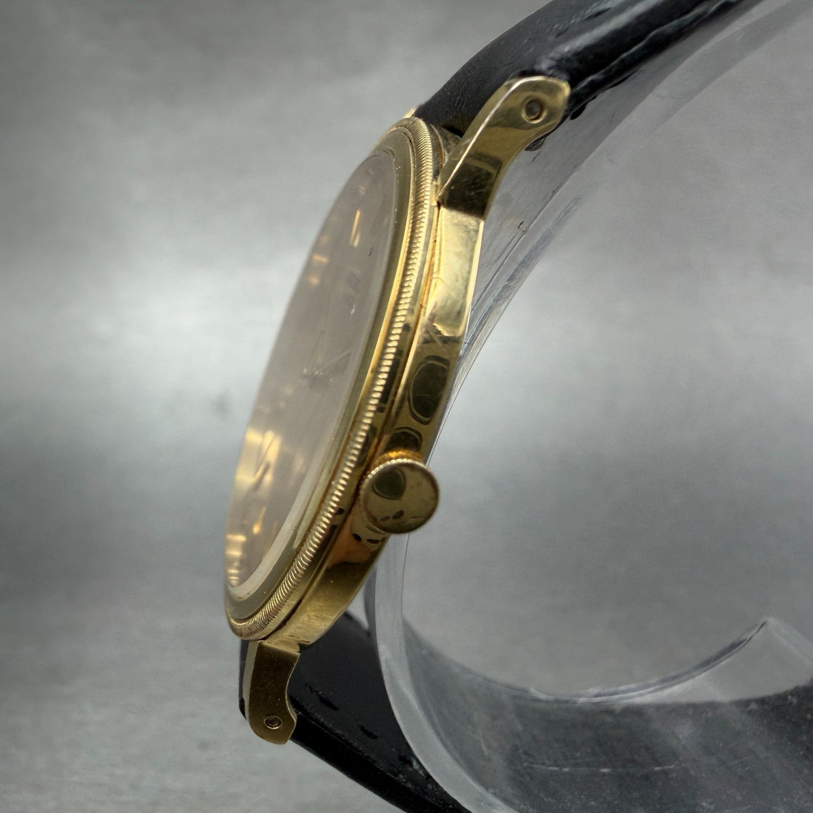 Seiko Watch Unisex 32mm Champagne Dial Gold Tone Round 5931-7020 New Battery2
