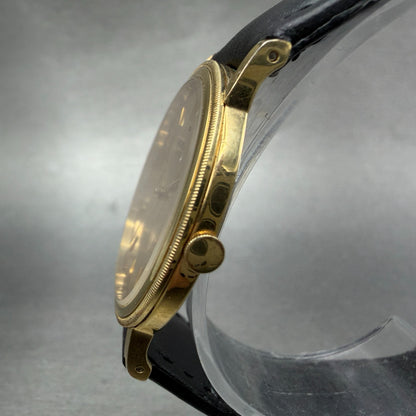 Seiko Watch Unisex 32mm Champagne Dial Gold Tone Round 5931-7020 New Battery2