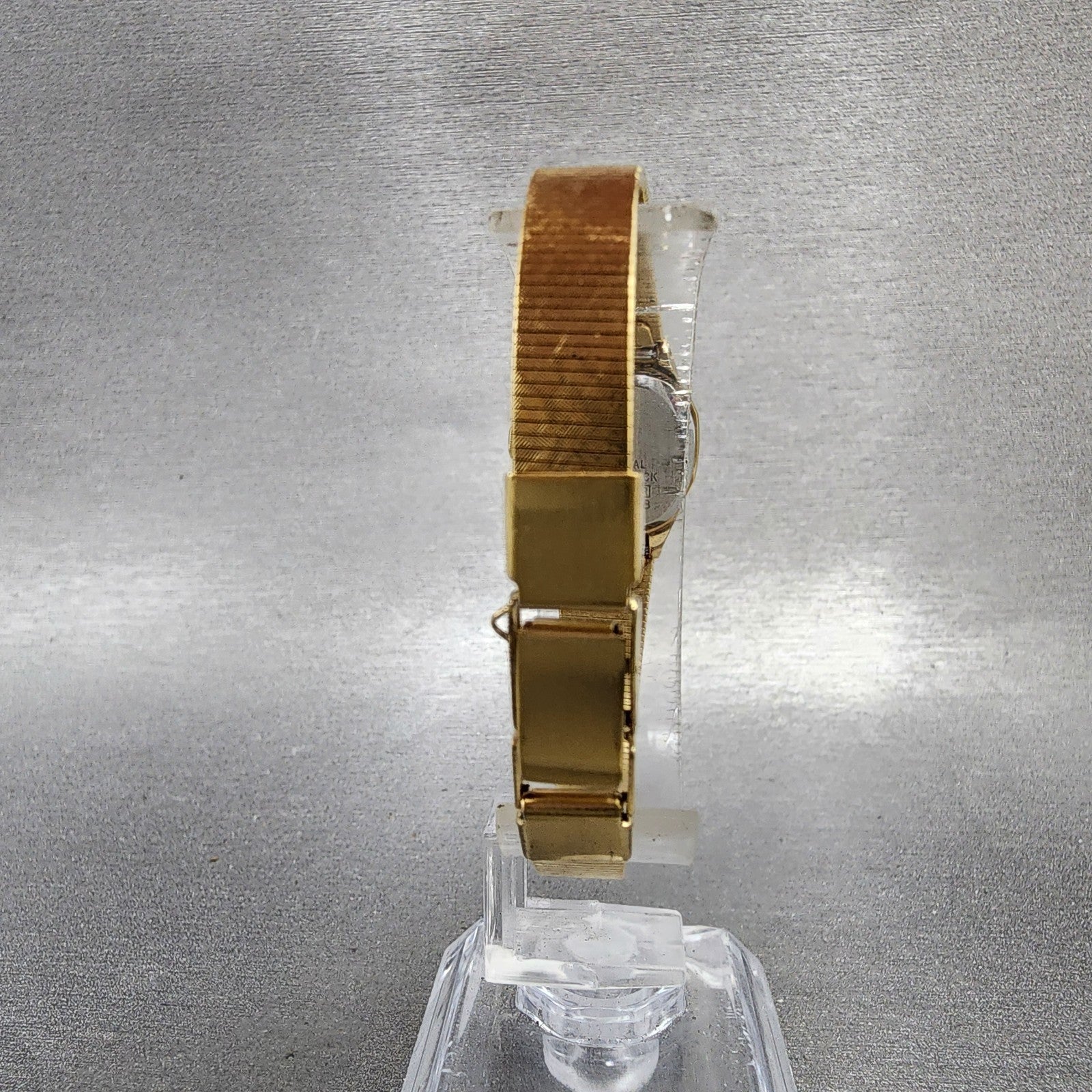 Seiko Watch Women 18mm Champagne Dial Gold Tone Round 14008019 New Battery7