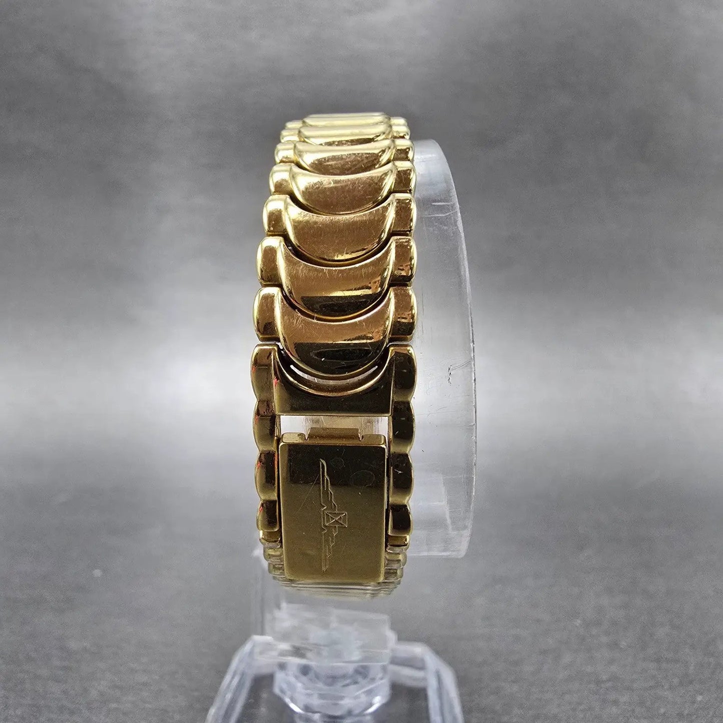 Longines QWR Watch Women 22mm White Dial Gold Tone Date Round New Battery8