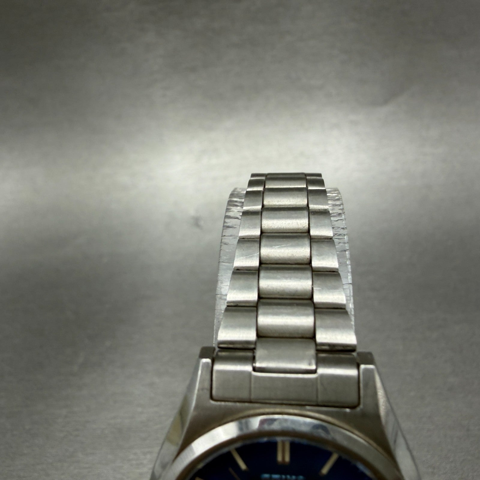Seiko Watch Women 26mm Blue Dial Silver Tone Daydate Round 2623-0100 PARTS5