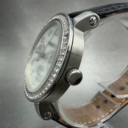 Fossil Imogene Watch Women 38mm MOP Dial Steel Daydate ES-2969 New Battery2