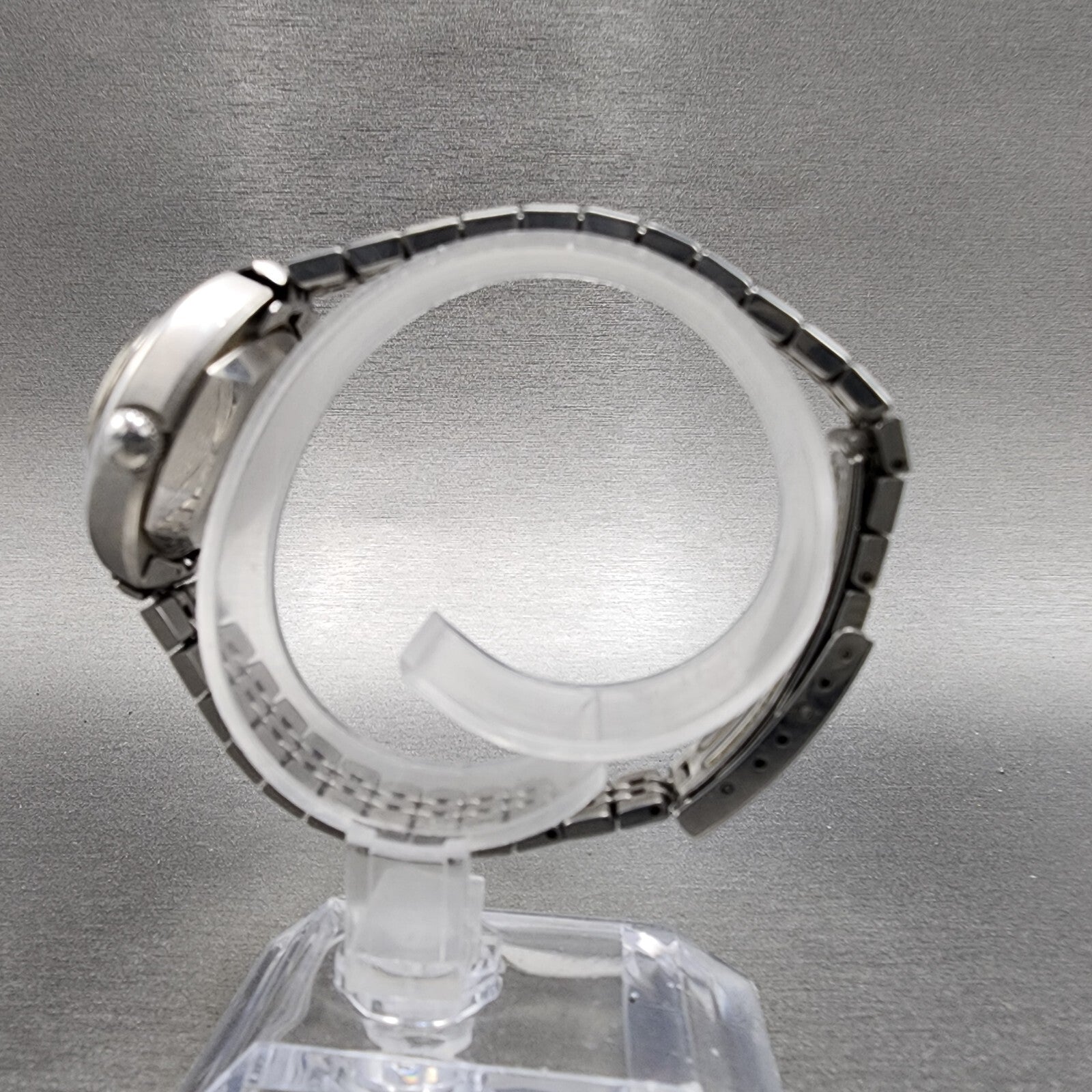 VTG Seiko Automatic Watch Women 27mm Blue Dial Steel Daydate 22057000 PARTS7