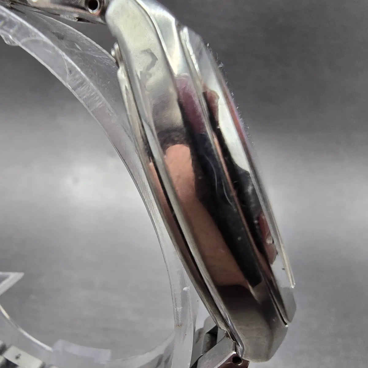 Seiko Lukia Atomic Solar Watch Women 25mm White Dial titanium 1B22-0CC0 PARTS4