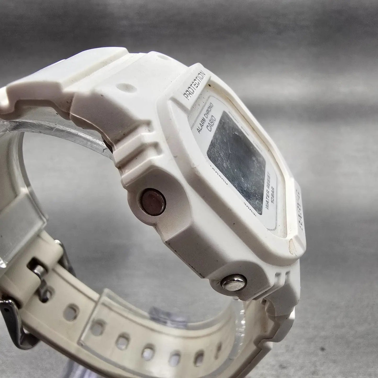 Casio Baby-G BGD-565 Watch Women 38mm White Dial White Chrono Alarm New Battery3