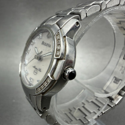 Bulova Marine Star Watch Women 27mm MOP Dial Steel Date Round 96R41 New Battery2