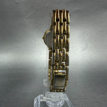 Seiko Watch Women 22mm White Dial Gold Tone Round 1n00-0a99 New Battery Vintage7