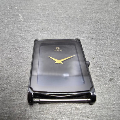 Citizen Noblia Tank Watch Men 24mm Black Dial Black Tone 4621-E63140 PARTS3