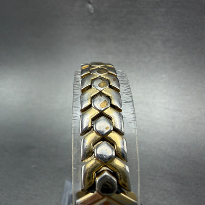 Citizen Watch Women 13mm MOP Dial Gold Tone Hexagon 5421-S41185 New Battery ABC4