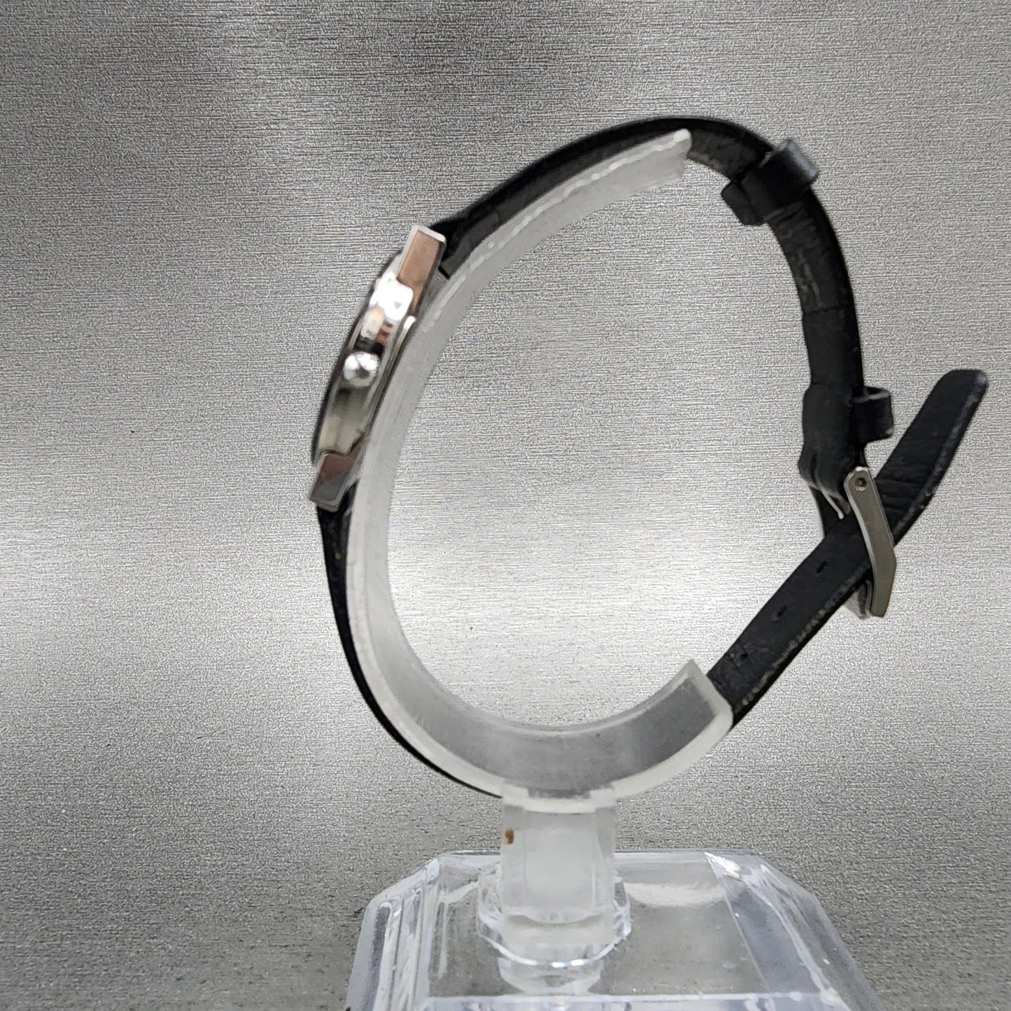 Movado Museum Watch Women 23mm Black Dial Steel Round 84.C1.82 New Battery6
