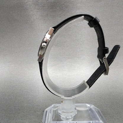 Movado Museum Watch Women 23mm Black Dial Steel Round 84.C1.82 New Battery6