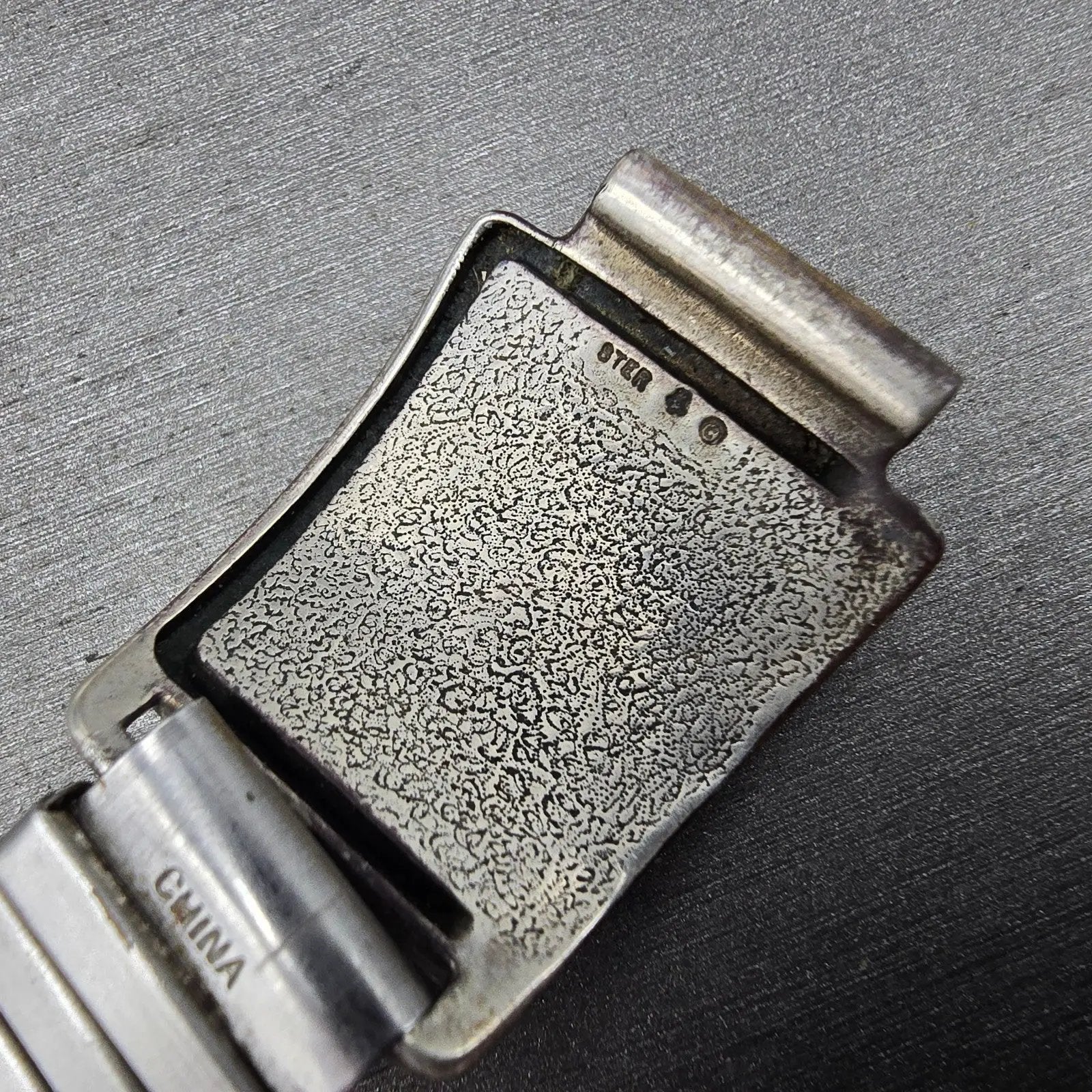 Navajo Sterling Silver Watch Band Tips 17mm Eagle Feather Design Vintage10