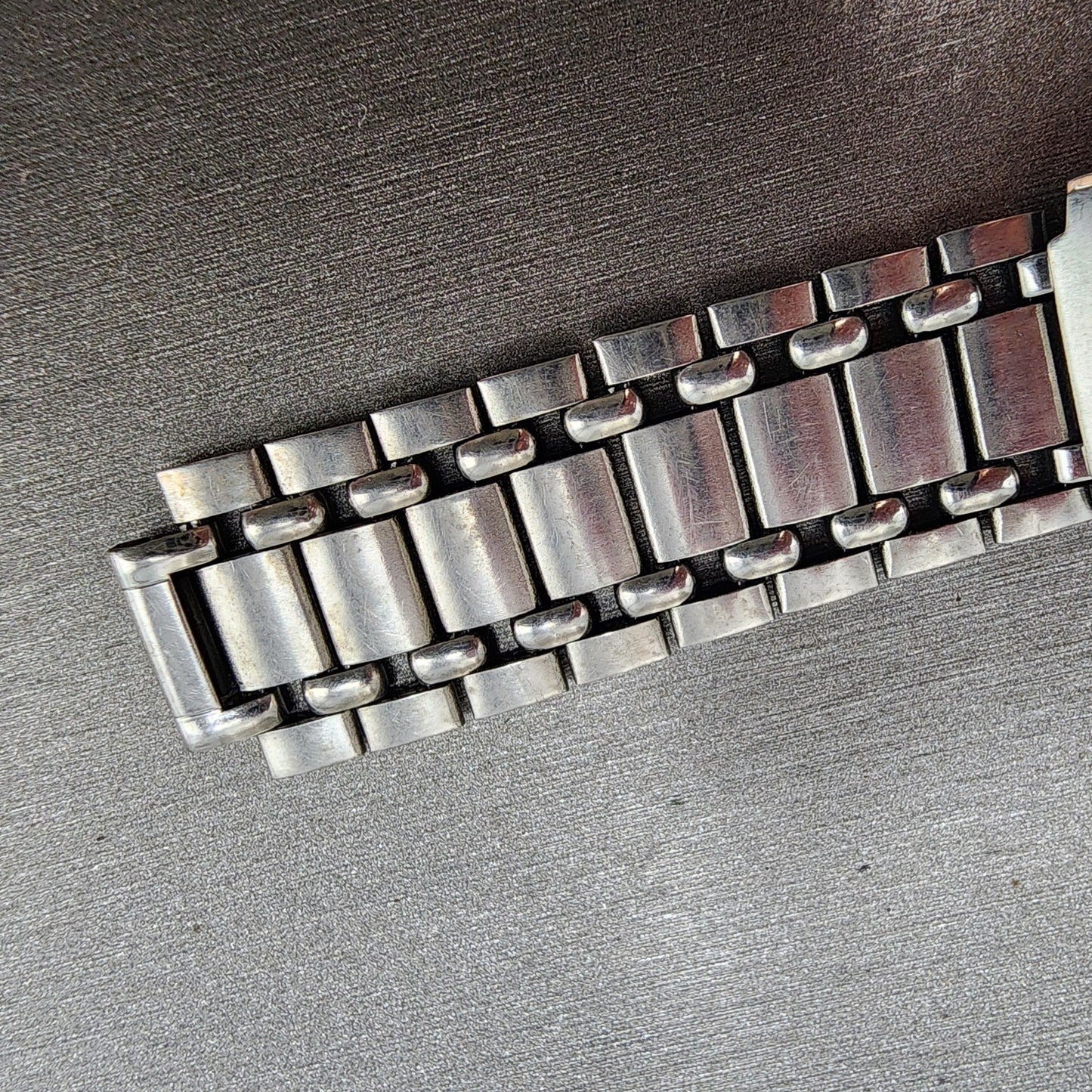 Citizen Bracelet 12mm Stainless Steel Tri Folding Clasp  Vintage4