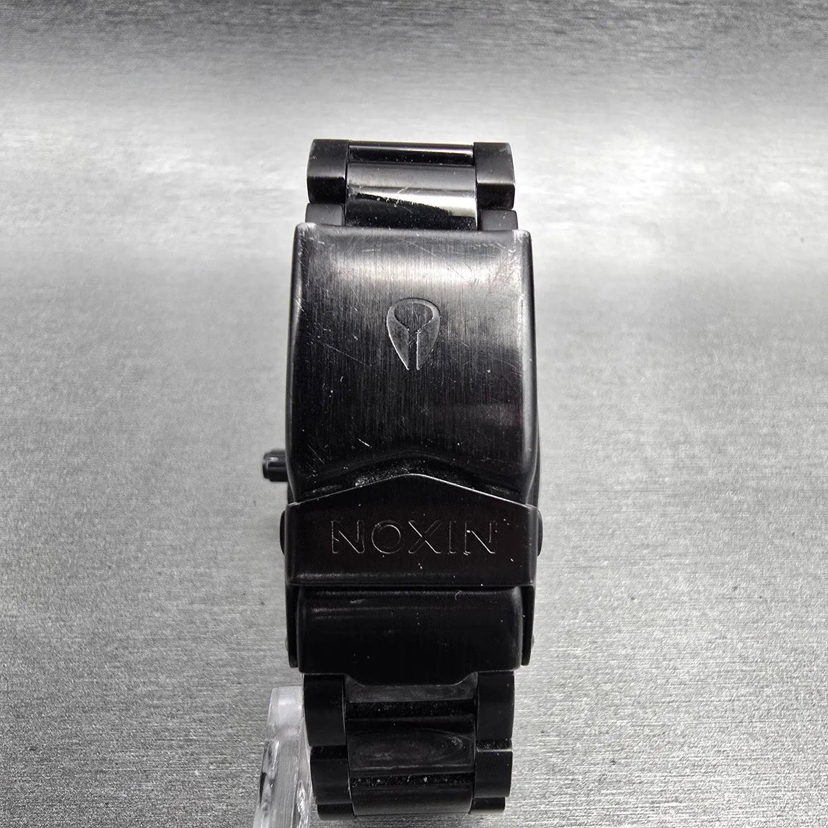 Nixon The Small Player Watch Women 33mm Black Dial Black Tone Rectangle New Batt7