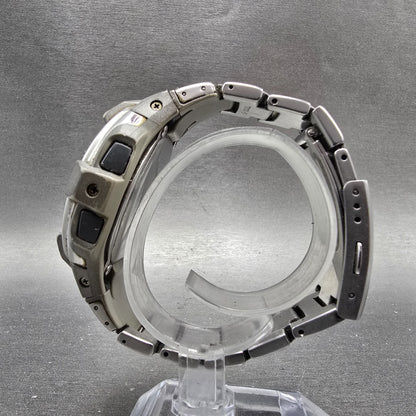Casio G-Shock G-7300D Watch Men 47mm Silver Gray Alarm Chronograph Round Works6