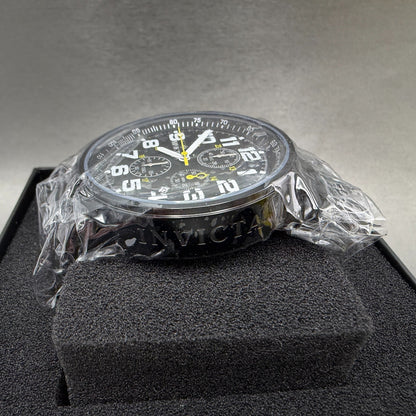 Invicta I-Force Chrono Watch Men 46mm Black Dial Black Tone Date 3332 NIB5