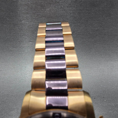 Invicta Specialty Chronograph Watch Men 45mm Purple Dial Rose Gold Tone New Bat4