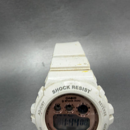 Casio  G-Shock Mini Watch Women 43mm Digital White Alarm Chrono GMN-691 New Batt4