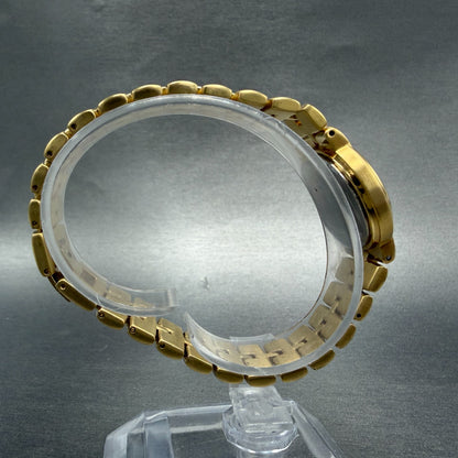 Givenchy Watch Women 25mm White Dial Gold Tone Round New Battery8