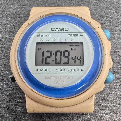 Casio LW-40 Digital Watch Women 28mm Blue Pink Chrono Alarm New Battery1