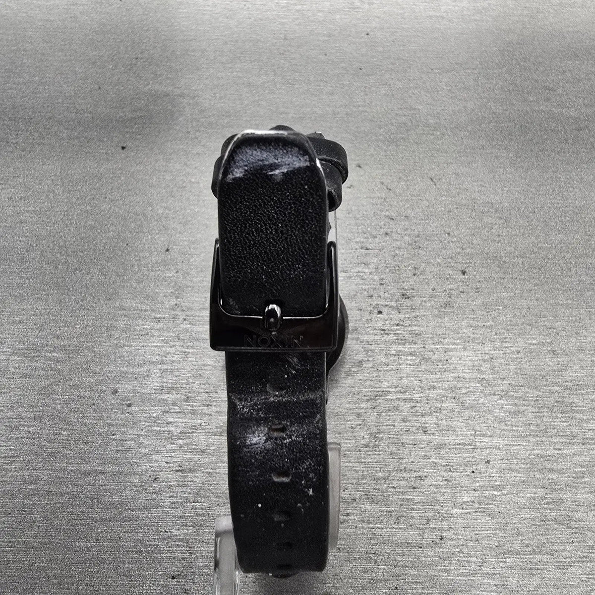Nixon The Kenzie Leather Watch Women 26mm Black Dial Black Tone Round New Batt7
