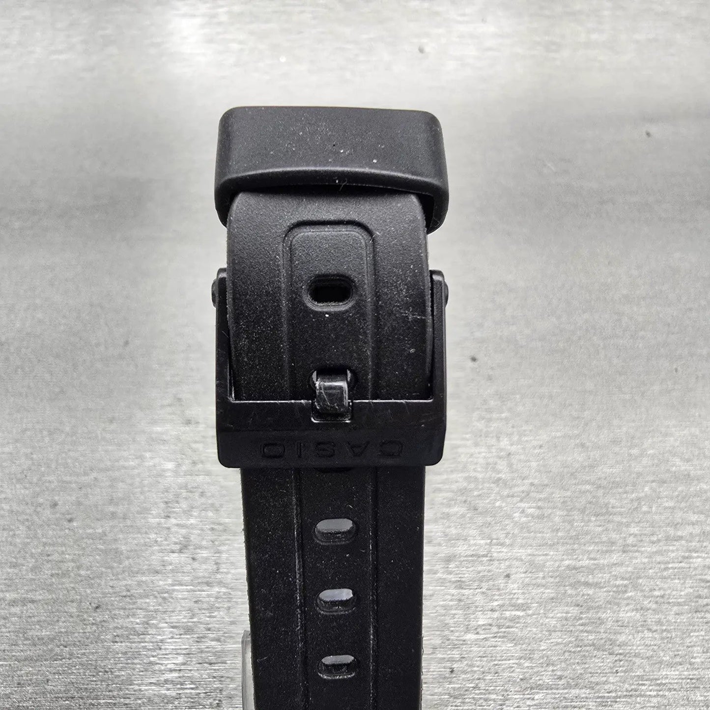 Casio F-91W Digital Watch Men 34mm Black Dial Black Chrono Alarm New Battery7