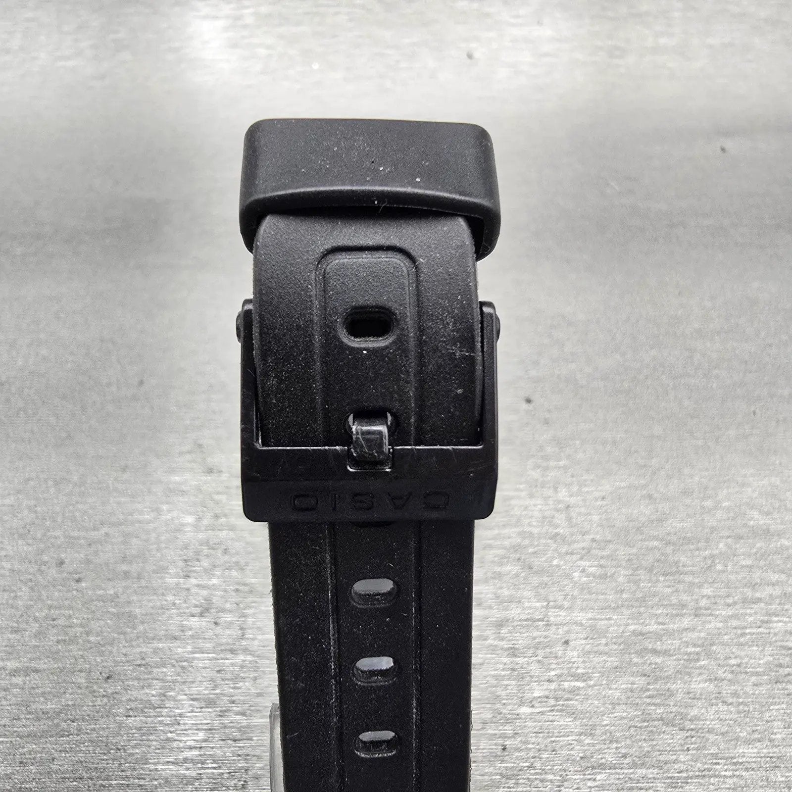 Casio F-91W Digital Watch Men 34mm Black Dial Black Chrono Alarm New Battery7