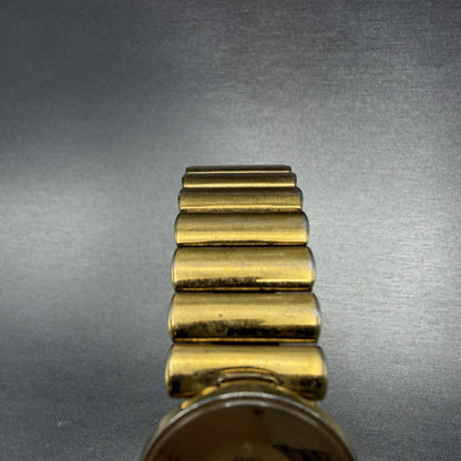 Seiko Watch Women 24mm Gold Dial Gold Tone Round Vintage 1N00-0B59 New Battery4