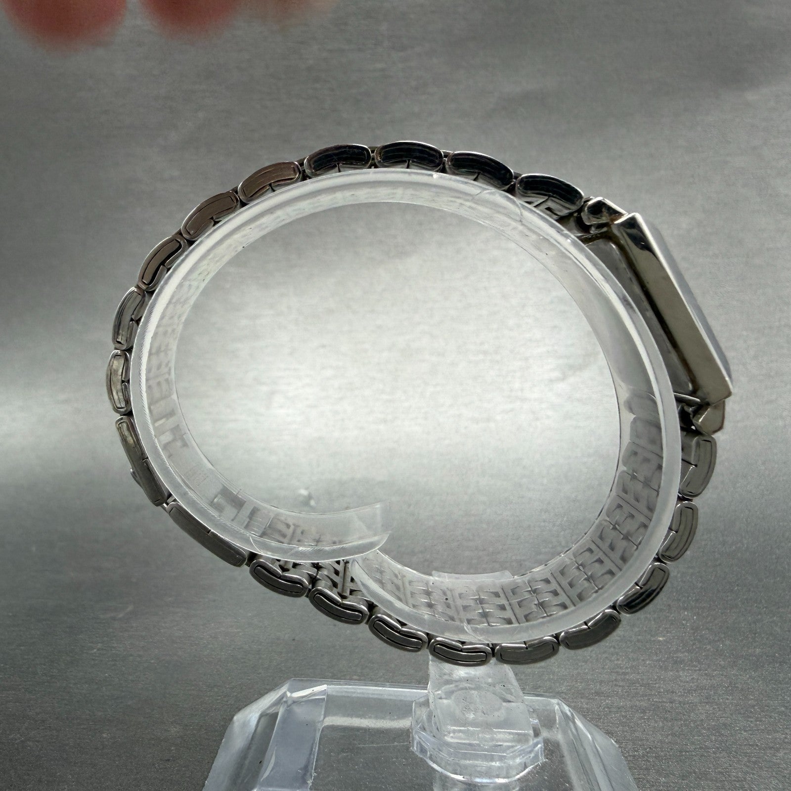 Seiko Tank Watch Women 20mm White Dial Silver Tone Square V400-6530 New Battery28
