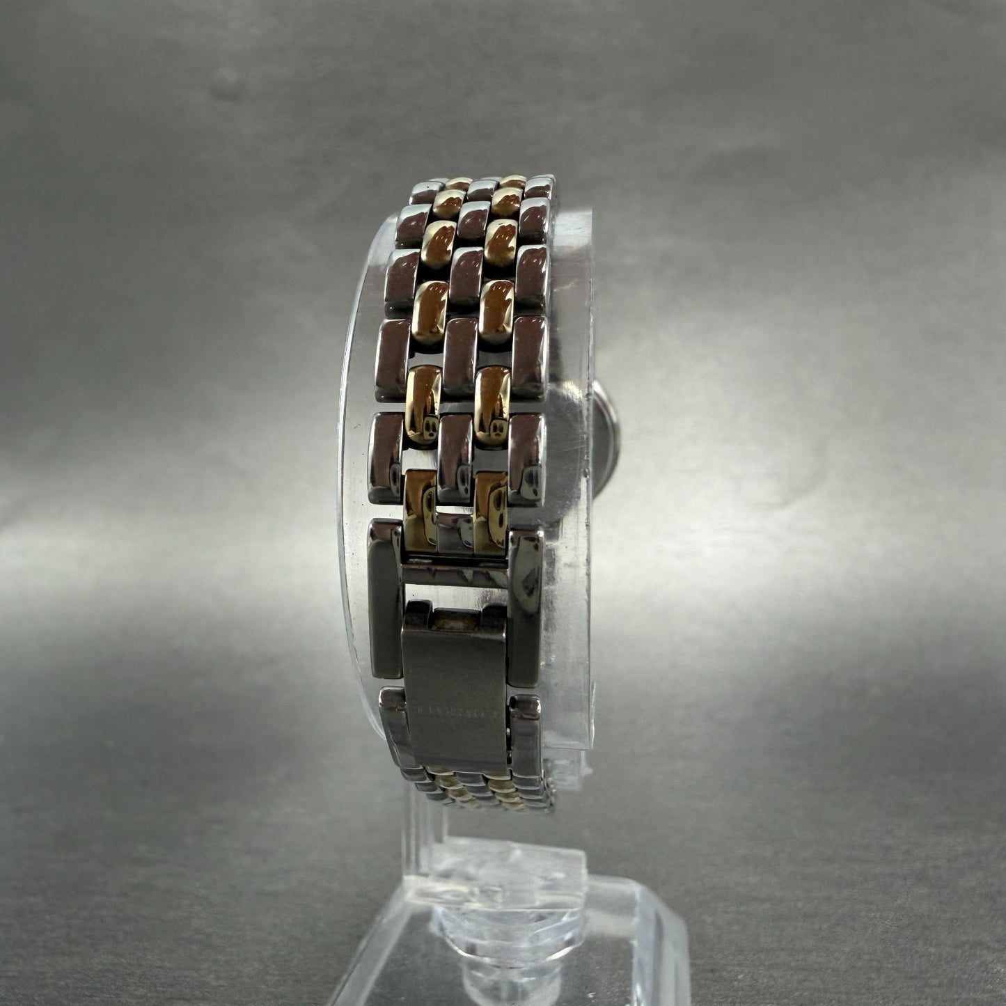 Seiko Watch Women 22mm Cream Dial Two Tone Round 4N21-0350 New Battery7
