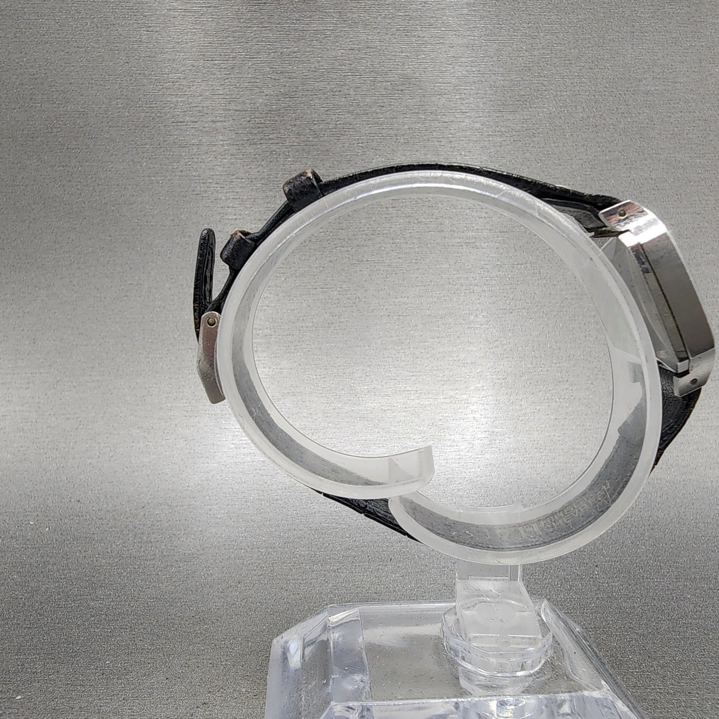 Longines Watch Women 20mm Silver Dial Silver Tone Rectangle Manual Wind Runs8