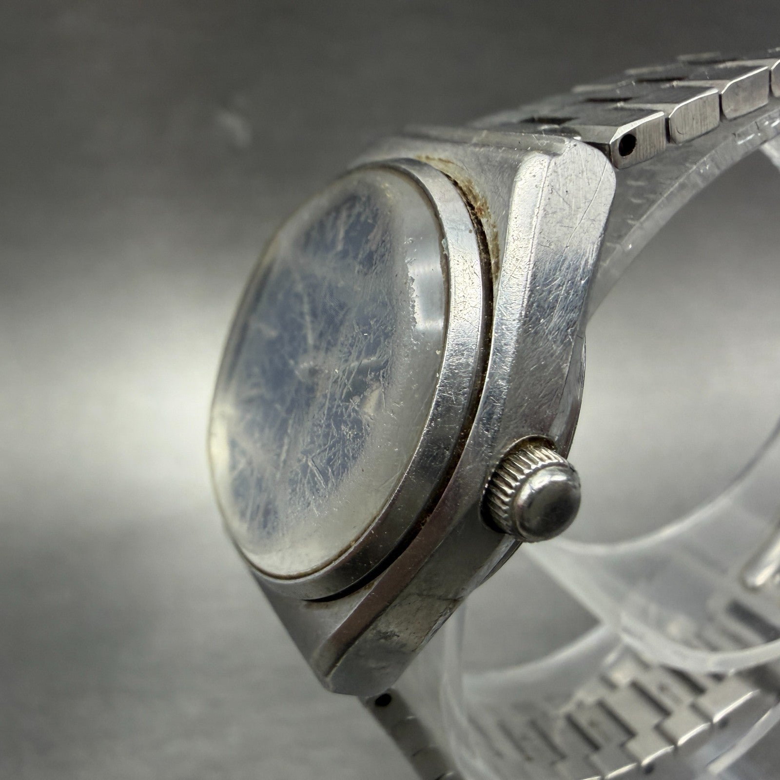 Citizen CQ Watch Women 26mm Blue Dial Silver Tone Daydate 4-850475 New Battery2