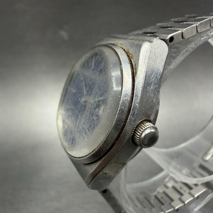 Citizen CQ Watch Women 26mm Blue Dial Silver Tone Daydate 4-850475 New Battery2