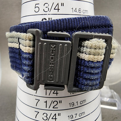 Casio GShock DW9550 Watch Men 48mm Digital Blue Gray Alarm Chrono New Battery10