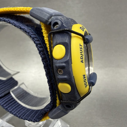 Casio baby G Watch Women 39mm Blue Yellow Digital BG-390  New Battery3