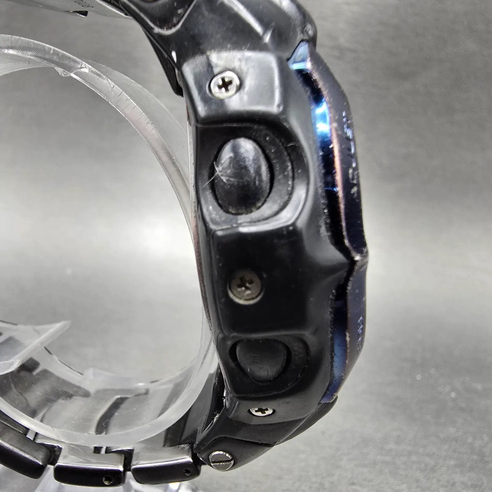 Casio G-Shock GW-700BDJ Watch Men 46mm Black Blue Solar Alarm Chronograph3