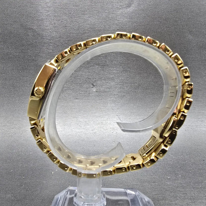 Bulova Classic Watch Women 23mm MOP Dial Gold Tone Rectangle 97L183 New Battery7