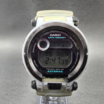 Casio G-Shock Rayman DW-9300 Watch Men 43mm Gray Titanium Solar Chrono PARTS0