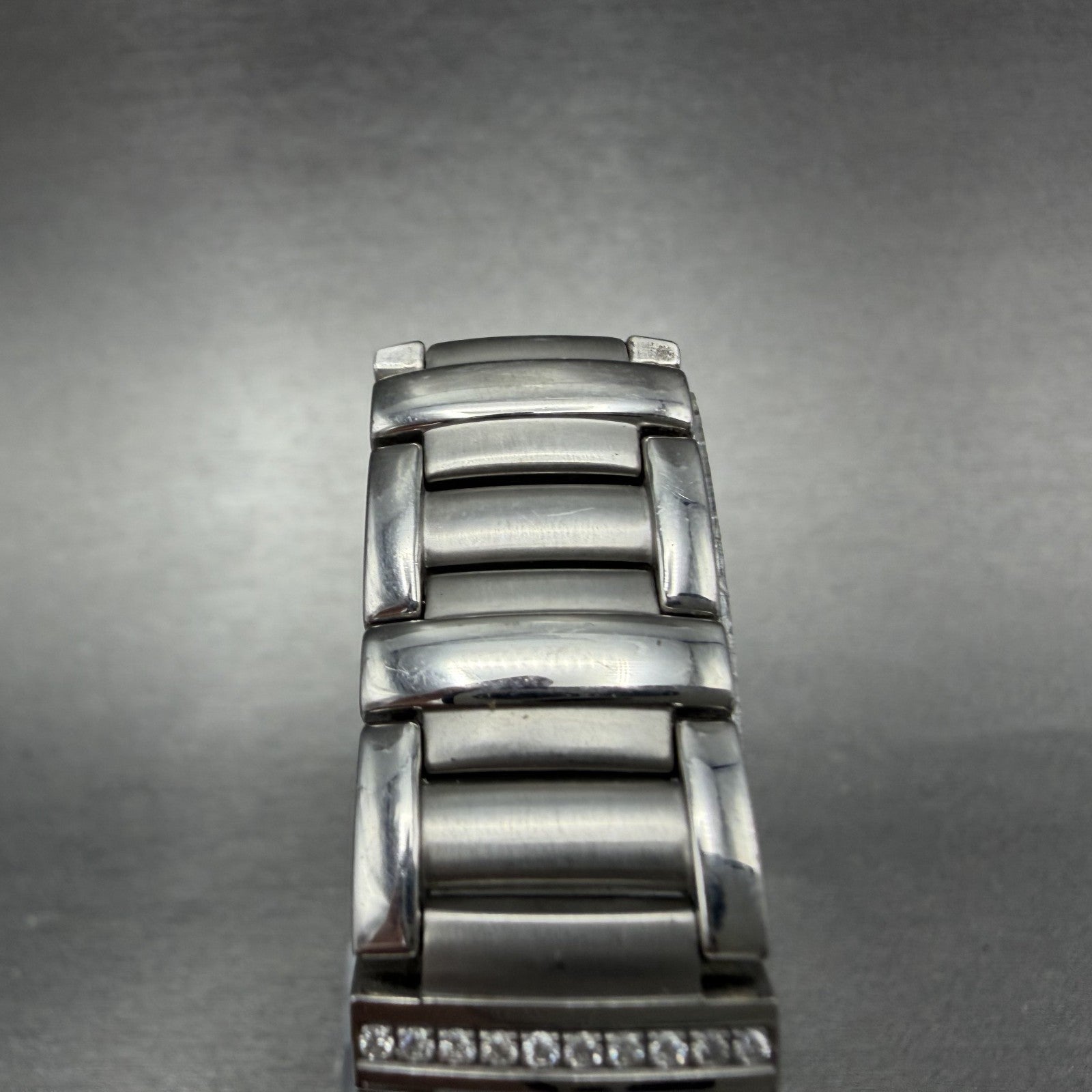 Maurice Lacroix Miros Tank Watch Women 16mm MOP Dial Steel Diamonds New Battery4
